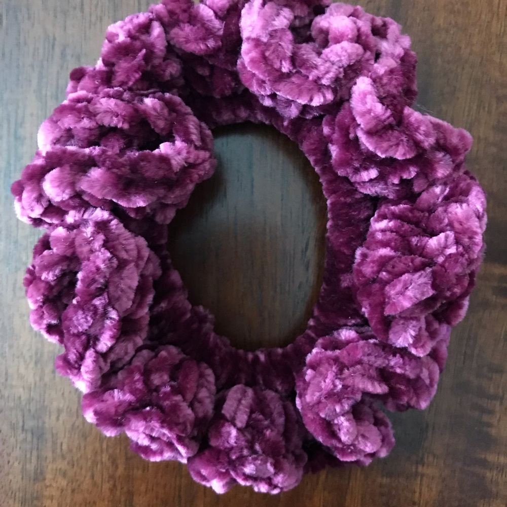 Crochet Hair Scrunchies